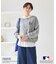 【PEANUTS×MLB COLLECTION by ROPE' PICNIC】オフショルスウェット