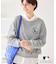 【PEANUTS×MLB COLLECTION by ROPE' PICNIC】オフショルスウェット