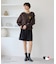 【PEANUTS×MLB COLLECTION by ROPE' PICNIC】オフショルスウェット