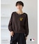 【PEANUTS×MLB COLLECTION by ROPE' PICNIC】オフショルスウェット