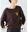 【PEANUTS×MLB COLLECTION by ROPE' PICNIC】オフショルスウェット
