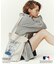 【PEANUTS×MLB COLLECTION by ROPE' PICNIC】オーバーサイズシャツ