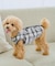 【DOG】チェック柄シャギーベスト