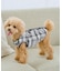 【DOG】チェック柄シャギーベスト