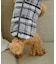 【DOG】チェック柄シャギーベスト