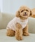 【DOG】チェック柄シャギーベスト