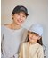 【Champion/チャンピオン別注】college logo cap/リンクコーデ