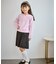 【KIDS/キッズ】前後2WAYマシュマロニットリボンカラートップス/イージーケア・リンクコーデ