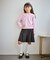 【KIDS/キッズ】前後2WAYマシュマロニットリボンカラートップス/イージーケア・リンクコーデ