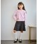 【KIDS/キッズ】前後2WAYマシュマロニットリボンカラートップス/イージーケア・リンクコーデ