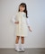 【KIDS/キッズ】パールボタンツイードジャンパースカート/セレモニー対応・リンクコーデ