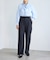 【WEB限定・丈長め】クリアツイルサイドベルトワイドパンツ/入卒式・セレモニー・セットアップ対応