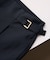 【WEB限定・丈長め】クリアツイルサイドベルトワイドパンツ/入卒式・セレモニー・セットアップ対応