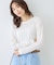 レイヤード風シアーロングスリーブTシャツ
