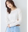 レイヤード風シアーロングスリーブTシャツ