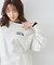 レイヤード風シアーロングスリーブTシャツ