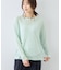 レイヤード風シアーロングスリーブTシャツ