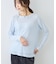 レイヤード風シアーロングスリーブTシャツ