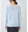 レイヤード風シアーロングスリーブTシャツ