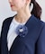オーガンジーフラワーコサージュ