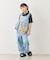 【KIDS/キッズ】ハートポケットストレートワイドデニムパンツ