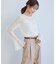ベルスリーブレースカットトップス
