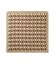 幾何学柄スカーフ 90cm