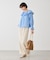 お着軽シャツシリーズ レース使い2WAYオフショルシアーブラウス/接触冷感・通気性