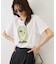 RENUロゴ＆フォトアソートプリントTシャツ/UVカット・接触冷感・イージーケア