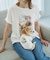 RENUロゴ＆フォトアソートプリントTシャツ/UVカット・接触冷感・イージーケア