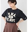 【Champion/チャンピオン別注】アソートロゴプリントオーバーサイズTシャツ/リンクコーデ
