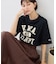【Champion/チャンピオン別注】アソートロゴプリントオーバーサイズTシャツ/リンクコーデ