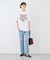 【Champion/チャンピオン別注】アソートロゴプリントオーバーサイズTシャツ/リンクコーデ