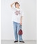 【Champion/チャンピオン別注】アソートロゴプリントオーバーサイズTシャツ/リンクコーデ
