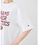【Champion/チャンピオン別注】アソートロゴプリントオーバーサイズTシャツ/リンクコーデ
