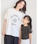 【KIDS/キッズ】カレッジロゴプリントピグメントTシャツ/リンクコーデ