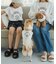 【KIDS/キッズ】カレッジロゴプリントピグメントTシャツ/リンクコーデ