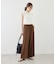 サテンベイカーパンツ/接触冷感