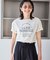 オーバーサイズロゴプリントTシャツ/UVカット・接触冷感・汗染み防止
