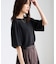【一部店舗限定】ジョーゼットTeeブラウス/UVケア・接触冷感・防シワ