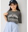 【KIDS/キッズ】ロゴオーバーサイズTシャツ/接触冷感