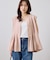 【WEB限定カラー】タックデザインペプラムシャツ