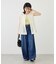 【WEB限定カラー】タックデザインペプラムシャツ