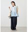 【WEB限定カラー】タックデザインペプラムシャツ