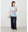 【WEB限定カラー】タックデザインペプラムシャツ