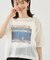 フォトプリントニットTシャツ