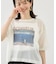 フォトプリントニットTシャツ