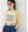 フォトプリントニットTシャツ