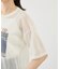 フォトプリントニットTシャツ