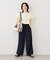 フリルスリーブロゴTシャツ/接触冷感・汗染み防止
